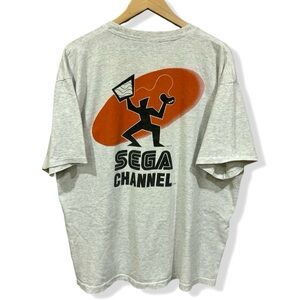 Rare Vintage 1994 The SEGA Channel Promo T-Shirt